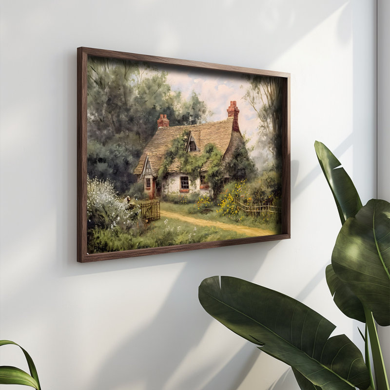 Elegant Decorative Framed MDF Painting, 13.8 x 18.5 x 0.1 inches | 100% MDF with 3 mm Thickness, 100% Pine Wood Frame | UV Printed Artwork for Stylish Home Decor, Perfect for Living Room or Office