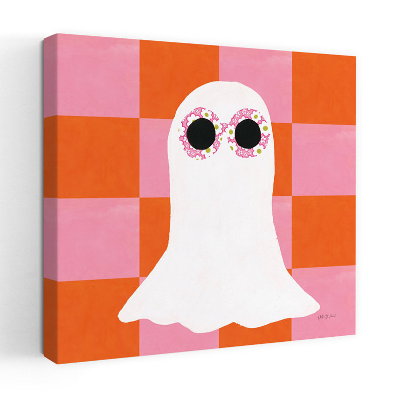 Hallo-Retro V Art, 18" H x 18" W