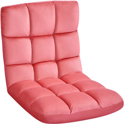 Reclining Floor Game Sofa Chair with 14 Adjustable Positions by Yaheetech