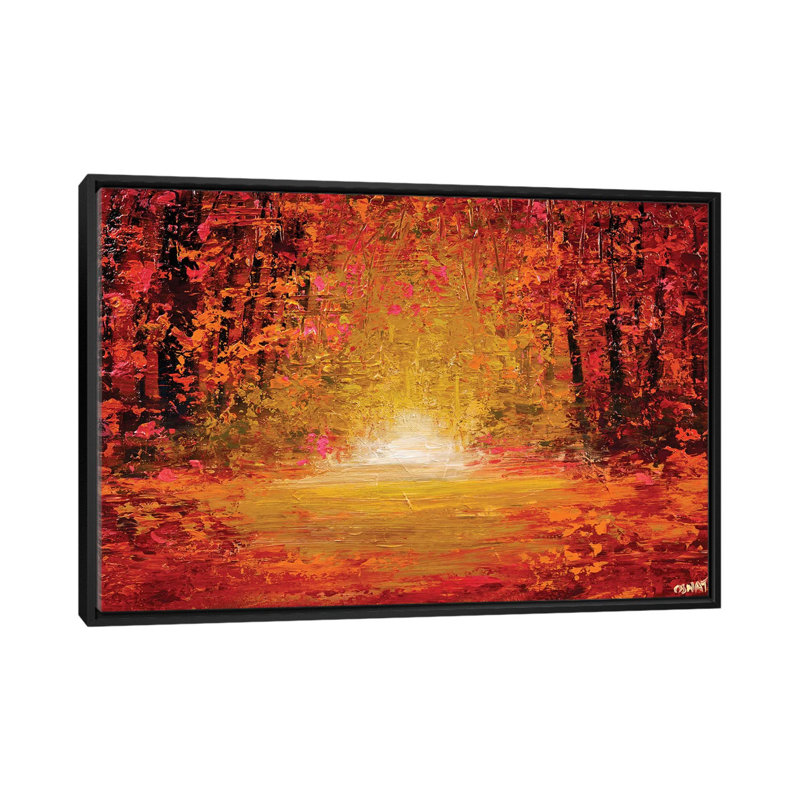 « the secreting jardin », impression sur toile, H 18 po x l 26 po x P 1,5 po, Toile avec cadre noir