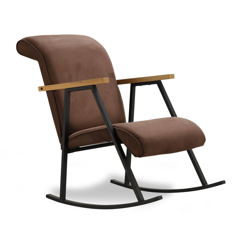 Chaise berçante Eastbury, Brun