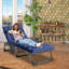Méridienne pliante à 5 positions, chaise longue de patio pliante pour l'extérieur-65195217-101899067