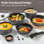 17 - Piece Aluminum Cookware Set