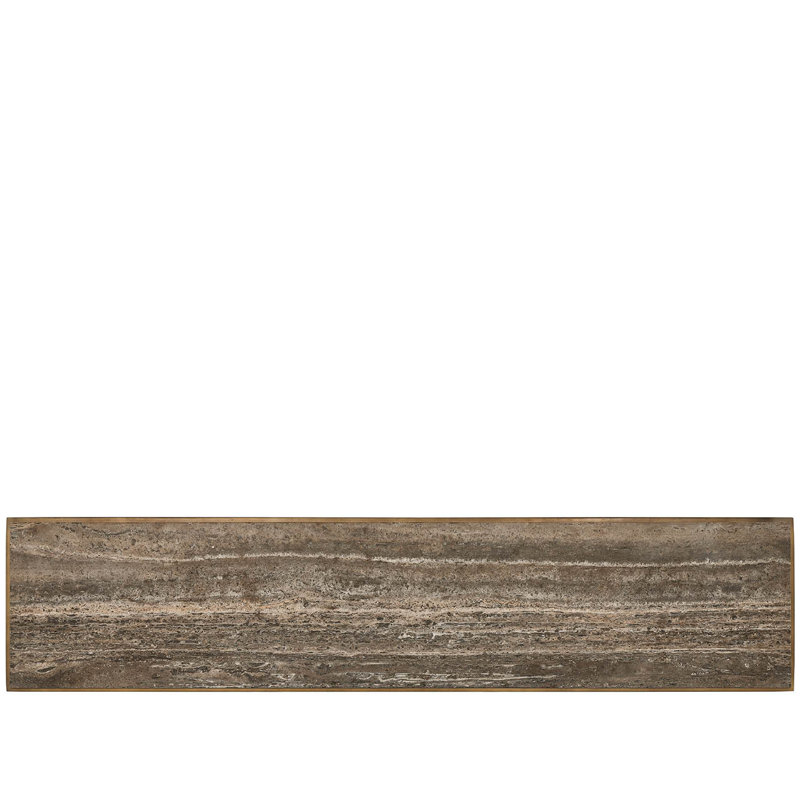 Montclair 75'' W Marble Console Table