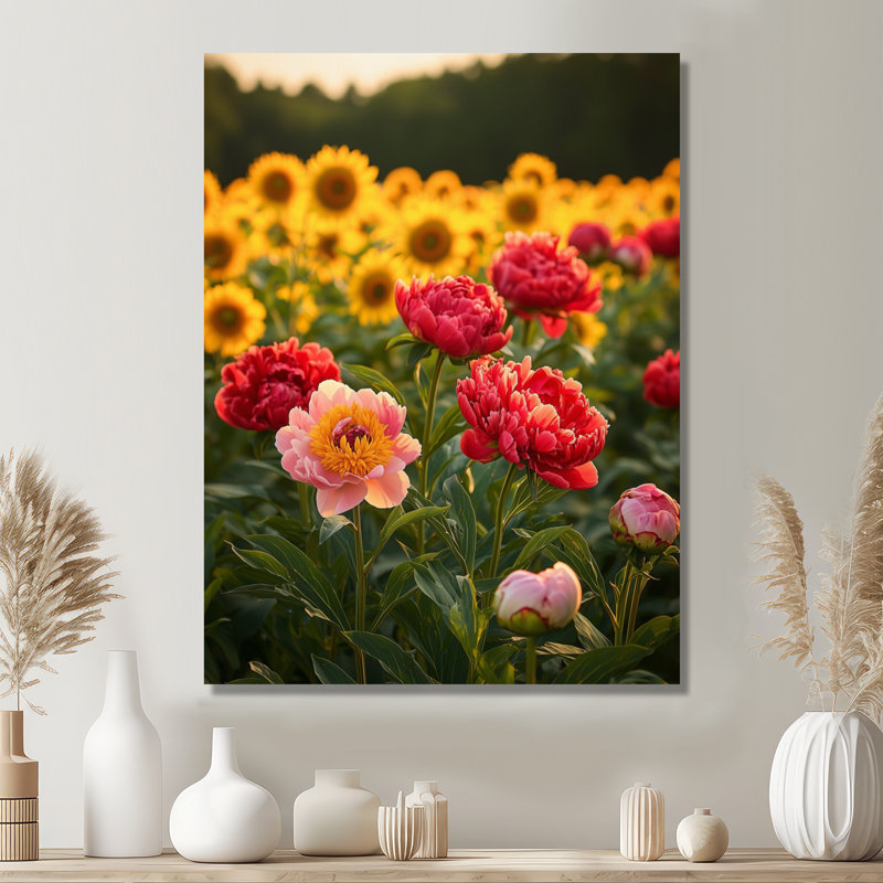 Le plus bas - impressions sur toile florales, Does Not Aplly, Wrapped Canvas, H 20 po x l 12 po