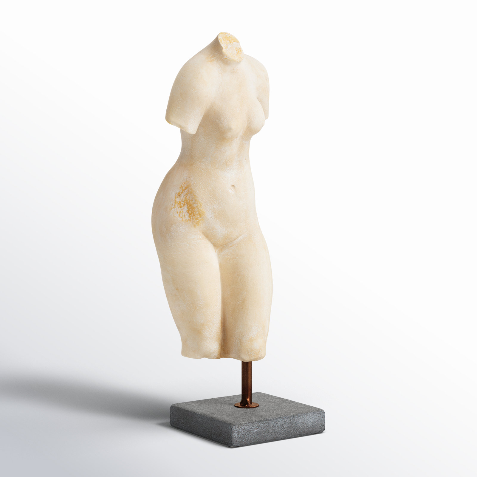Decorative Sculpture, Cream