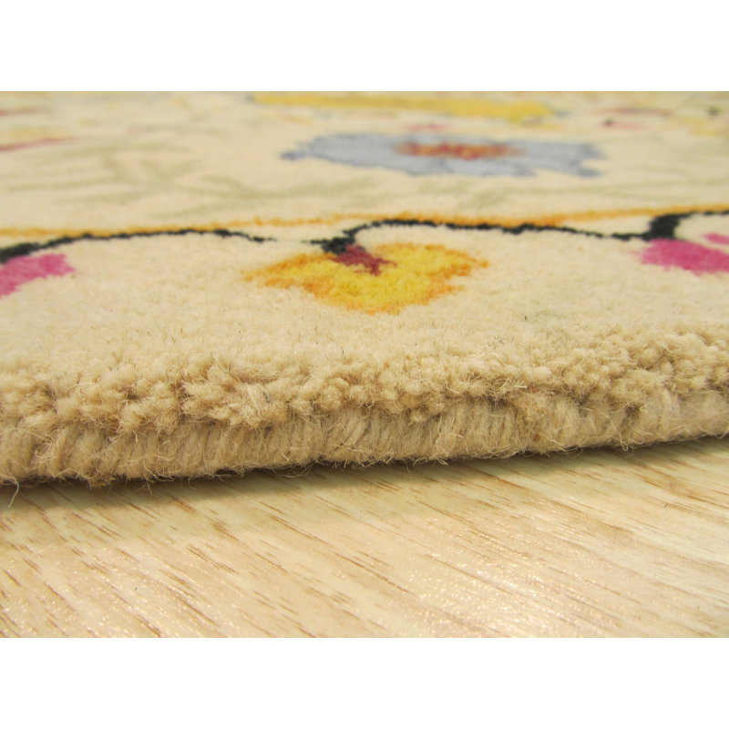 Hand Tufted Wool Area Rug, 8' x 10'