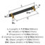 Overton 6-5/16 inch (160mm) Centre-to-Centre-99718746-124299089