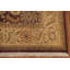 Tapis oriental floral mauve et doré 9 x 12