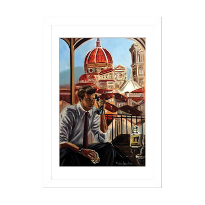A Call From Florence Wall Art Print - Framed Fine Art Paper