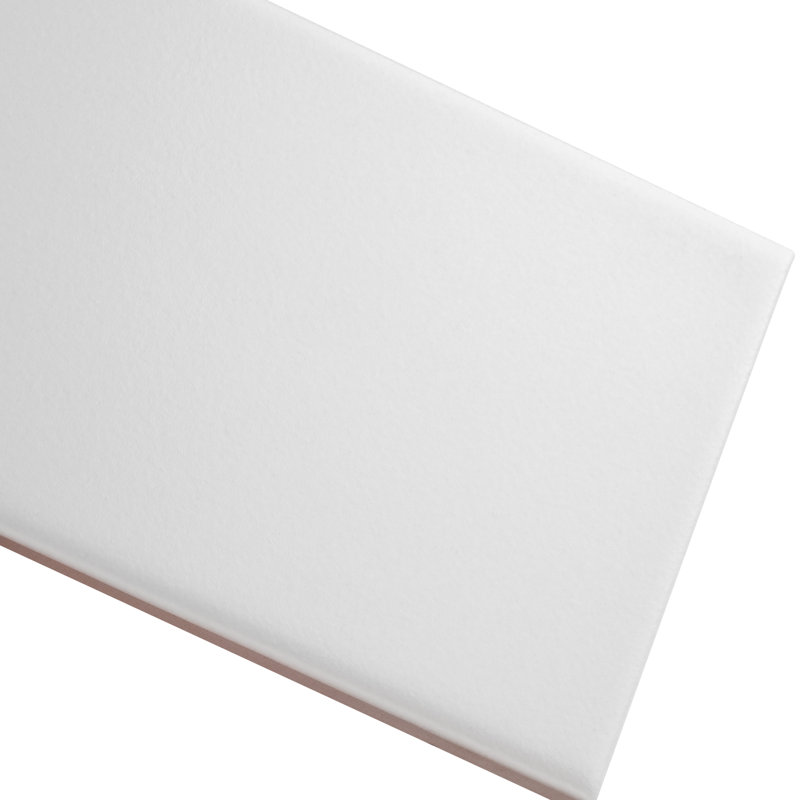 Carreau de céramique 3 "x 6" Crown Heights, Blanc mat