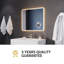 Miroir de salle de bain ANZZI-1547270971