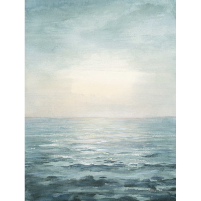 " Soothing Sea " by Danhui Nai Painting Print