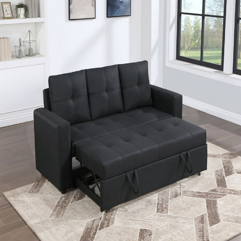 Baxendale Upholstered 59'' Sleeper Sofa