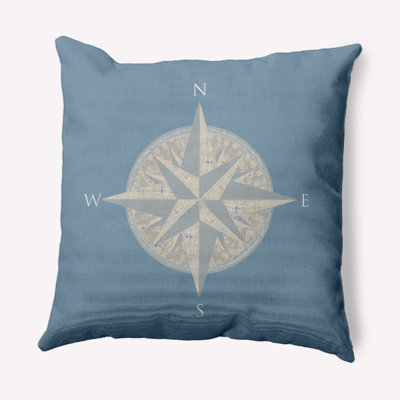 Compass Pillow Cover & Insert PGN447