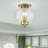 Shielo Glass Semi Flush Mount-22508914-22508919