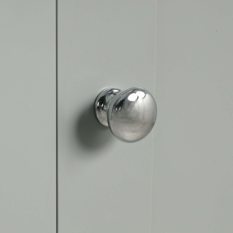 Grande armoire de rangement pour salle de bain, armoire de rangement autoportante avec tiroir et tablette réglable, panneau de fibres à densité moyenne avec finition peinte