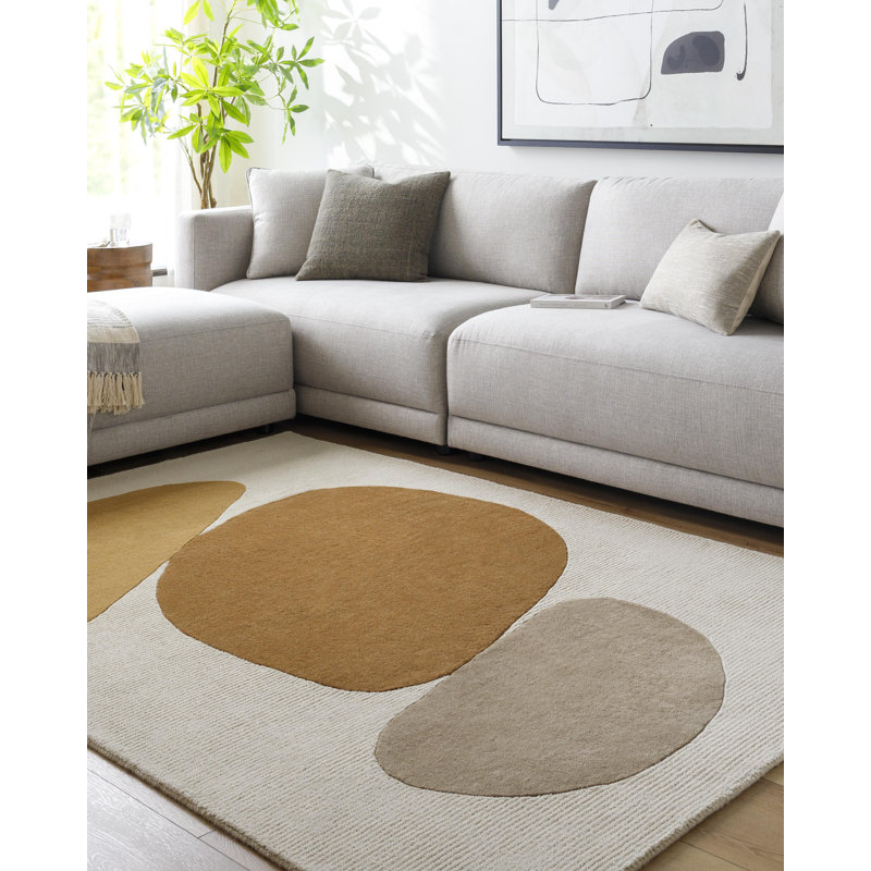 Jaykwon Modern Hand Tufted Area Rug, Rectangle 2' x 3'