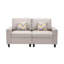 Causeuse en lin avec coussins et pieds interchangeables Modern Canapé-264245855