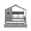 Lit double en bois avec lit gigogne et tablettes de rangement-67320626-67320636