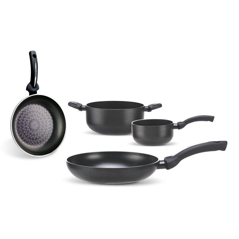 Black Diamond 4 - Piece Non-Stick Aluminum Cookware Set