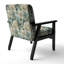 Chaise d'appoint Petal Symphony Green Damask Harmony
