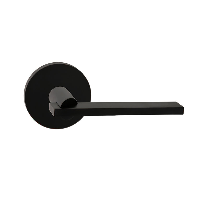 Adjustable Door Lever with Round Rosette