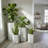 Hexagon Column Planter-418314567-418314566