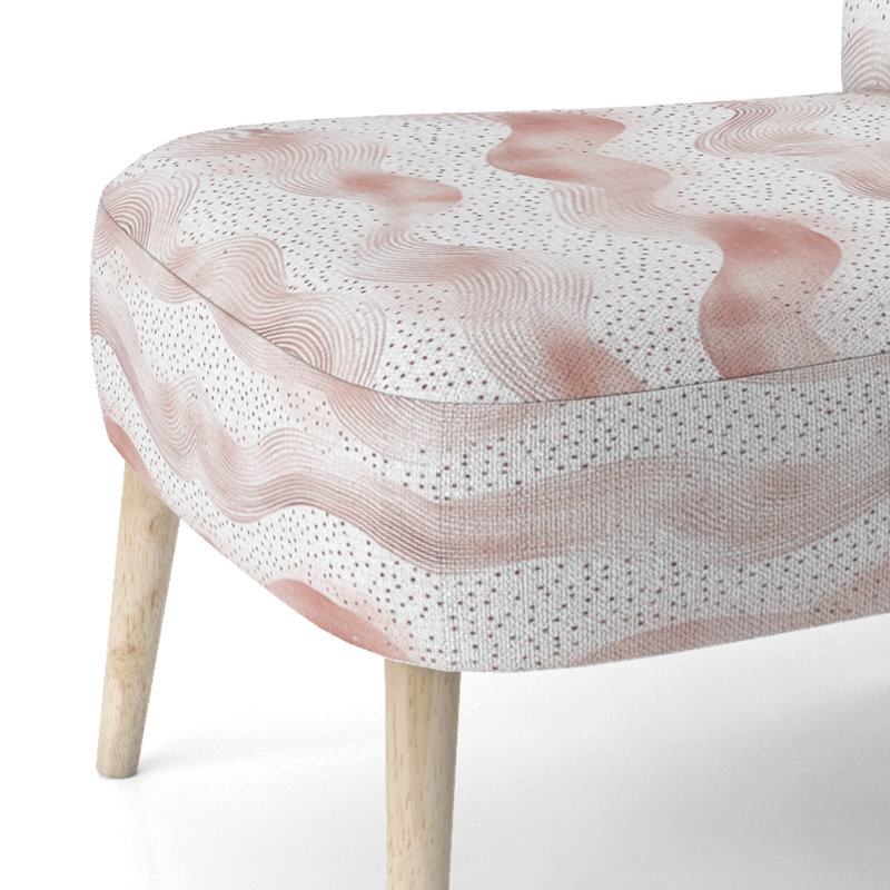 Chaise d'appoint Dots - Coastal Wave, Chaise d'appoint sans accoudoirs