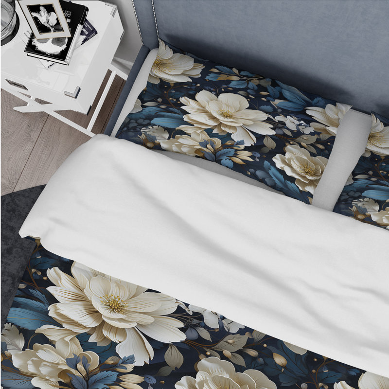 Ensemble de housse de couette Twilight Whispers Moody, Housse de couette simple + 1 taie décorative stan