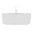 Charisma 59 in. L x 29-1/2 in. W x 22-7/8 in. H Freestanding Acrylic Bathtub-96207753