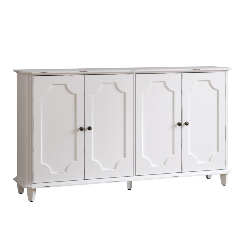 Buffet 63 pouces avec 4 portes décoratives
