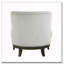 Fauteuil d'appoint rembourré Boucle