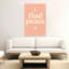 Findpeace Minimalist Peaceful Retro Landscape Nature Wall Art Print by Treechild - Wrapped Canvas Print-727698454