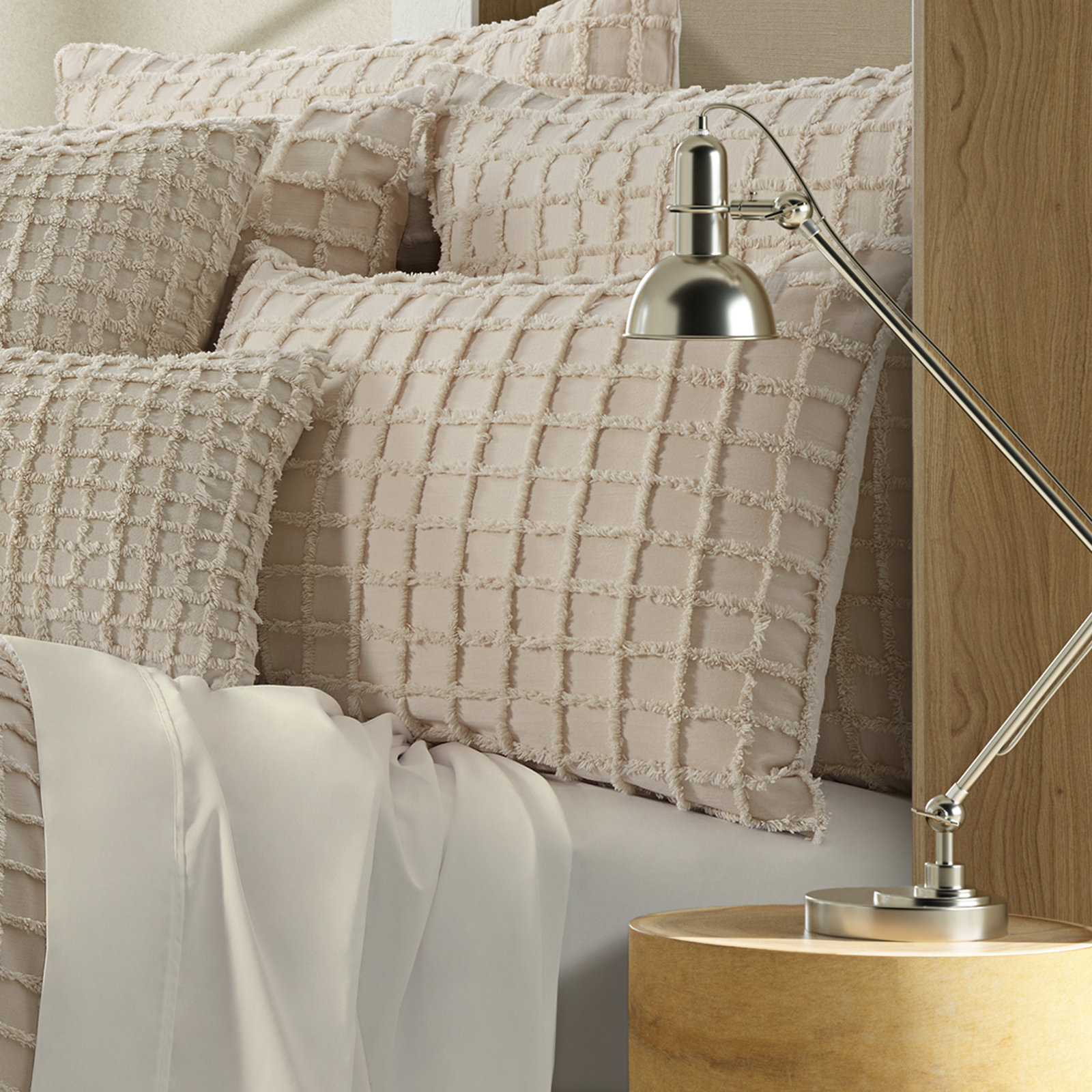 Carter Duvet Cover Set, Twin Duvet Cover + 1 Sham, Linen