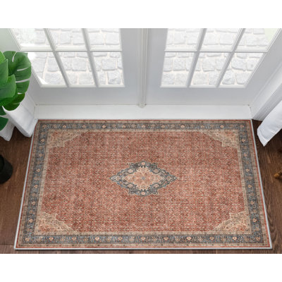 Tapis brun / ivoire Asha Lilith