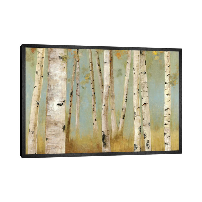 Eco I 1 Piece Painting on Canvas, 66.04 cm H x 45.72 cm W, Black Framed Canvas
