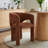 35" Round Pedestal Dining Set With Upholstered Chairs-940150008-955072465