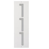 Floating 1-Line Wall Address Plaque
