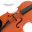 Kid's Toy Violin with 4 Adjustable Strings and Bow