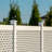 White Low Voltage Solar Powered Integrated LED Fence Post Cap Light 3.5 In. X 3.5 In. with Base Adapter Included Pack