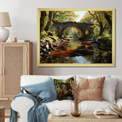 " Beige Bridge Whispers Of History II "