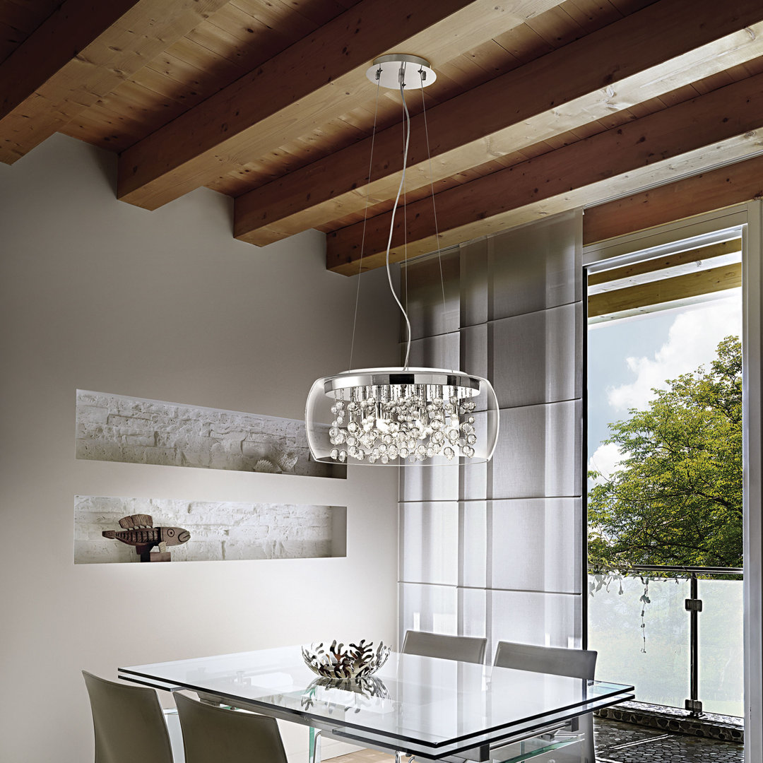Audi 5-Light Crystal Dome Pendant