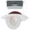 6'' Selectable Color Temperature 15 Watt Dimmable Air-Tight IC Rated LED Canless Recessed Lighting Kit
