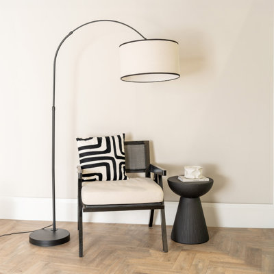 170cm Matte Arched Floor Lamp