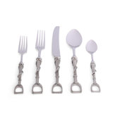 Equestrian 5 - Piece Flatware Set - Service for 1