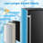 Electactic Electra 80lbs/Day Ice Maker - Commercial, Self-Cleaning, Reversible Door, Adjustable Feet
