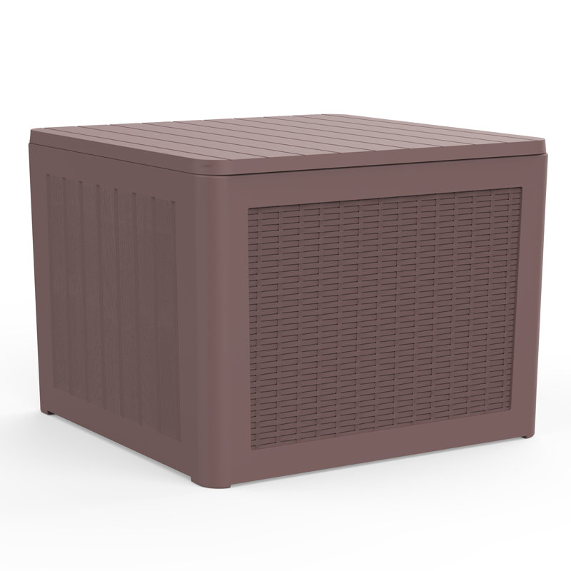 Latitude Run® Plastic Bin, Brown