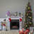 Kingswood Fir Pencil Tree with Multicolor Lights-92439950