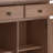 Connaught 40"W Solid Wood 2-Shelf Entryway Storage Cabinet with 2 Storage Drawers-1587083636
